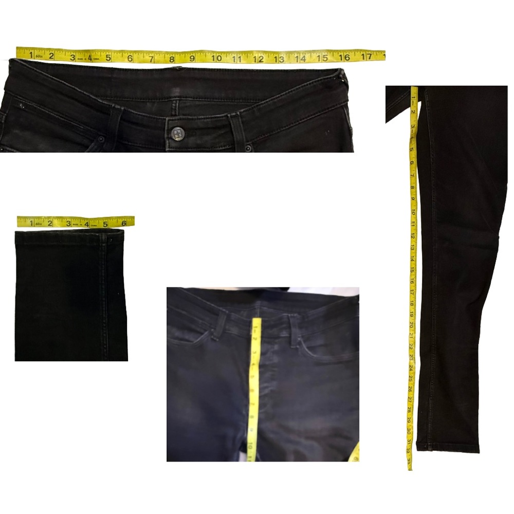 Ksubi Chitch Krow black denim jeans slim - Picture 8 of 9